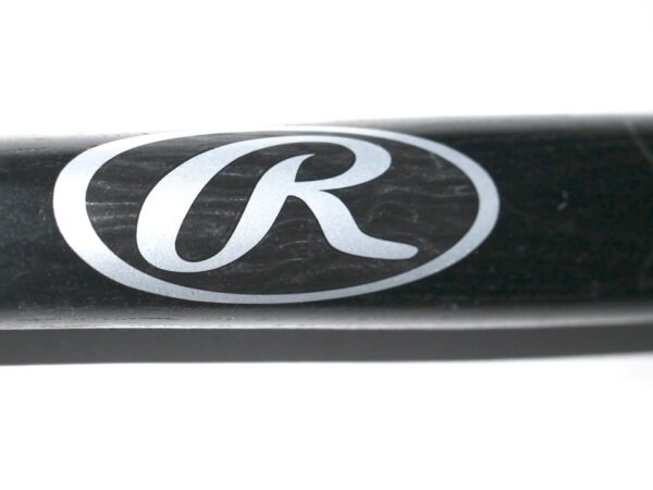 Cade Bunnell 2019 GCL Braves Game Used & Signed Black Rawlings Baseball Bat