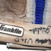 Javier Valdes 2022 Mississippi Braves Game Worn & Signed Franklin Batting Gloves