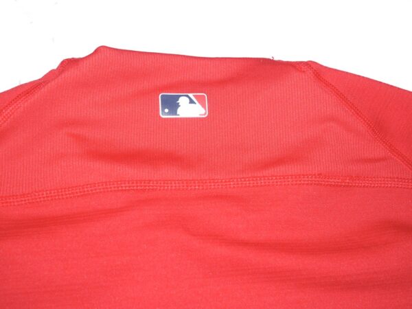 Kutter Crawford Player Issued Official Boston Red Sox Long Sleeve Nike Dri-Fit Shirt