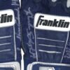 Landon Stephens 2022 Mississippi Braves Game Worn & Signed Blue & Gray Franklin Batting Gloves