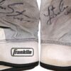 Landon Stephens 2022 Rome Braves Game Worn & Signed Camo Franklin Batting Gloves
