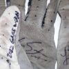 Landon Stephens 2022 Rome Braves Game Worn & Signed Camo Franklin Batting Gloves