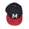 Indigo Diaz 2022 Game Worn & Signed Official Mississippi Braves Home New Era 59FIFTY Hat