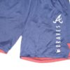 Indigo Diaz 2022 Team Issued & Signed Official Blue & Red Atlanta Braves Nike Dri-Fit XL Shorts