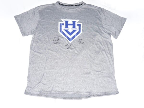 Indigo Diaz 2023 Game Worn & Signed Official Hudson Valley Renegades #41 WSI Shirt
