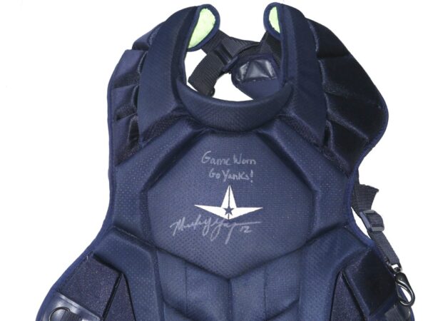 Mickey Gasper 2022 Somerset Patriots Game Worn & Signed All-Star 7 AXIS CP50PRO Chest Protector