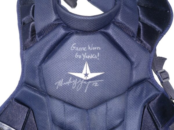 Mickey Gasper 2022 Somerset Patriots Game Worn & Signed All-Star 7 AXIS CP50PRO Chest Protector