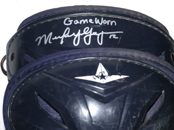 Mickey Gasper 2022 Somerset Patriots Game Worn & Signed All Star LG40WPRO Leg Guards - Good Use!