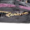 Packy Naughton Virginia Tech Hokies Team Issued and Signed Easton Wheeled Baseball Bag - Used for Road Trips With Player ID Card!