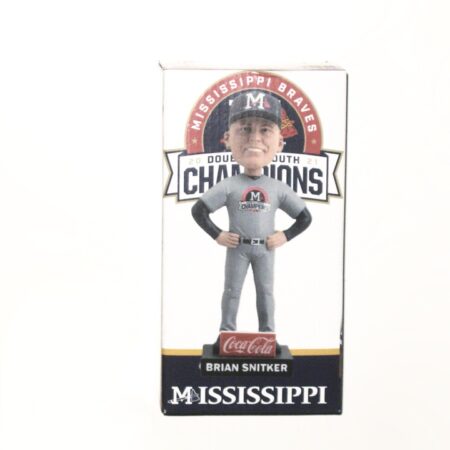 Brian Snitker Mississippi Braves 2021 Double-A South Champions Bobblehead - Brand New In Box!!!