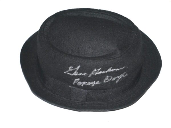 Gene Hackman Signed and Inscribed Popeye Doyle French Connection Replica Hat