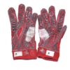 Herbert Iser 2022 Reading Fightin Phils Game Worn & Signed Red Spiderz XL Batting Gloves