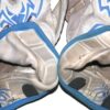 Herbert Iser 2022 Reading Fightin Phils Game Worn & Signed White & Blue Spiderz XL Batting Gloves