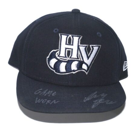 Indigo Diaz 2023 Game Worn & Signed Official Hudson Valley Renegades New Era 59FIFTY Hat