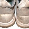 Indigo Diaz 2023 Somerset Patriots Training Worn & Signed White, Tan & Gold Adidas Adizero Shoes
