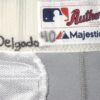 Riley Delgado 2022 Mississippi Braves Game Used & Signed Authentic Majestic Pants