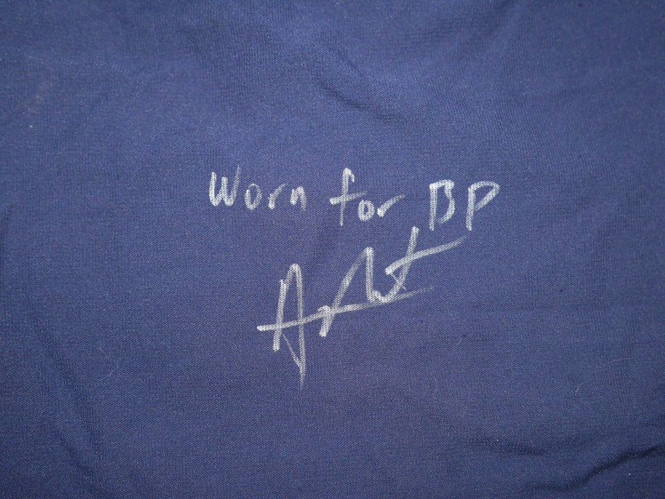 Arden Pabst Player Issued & Signed Official Atlanta Braves #7 Nike Dri-Fit Shorts - Worn for Batting Practice!