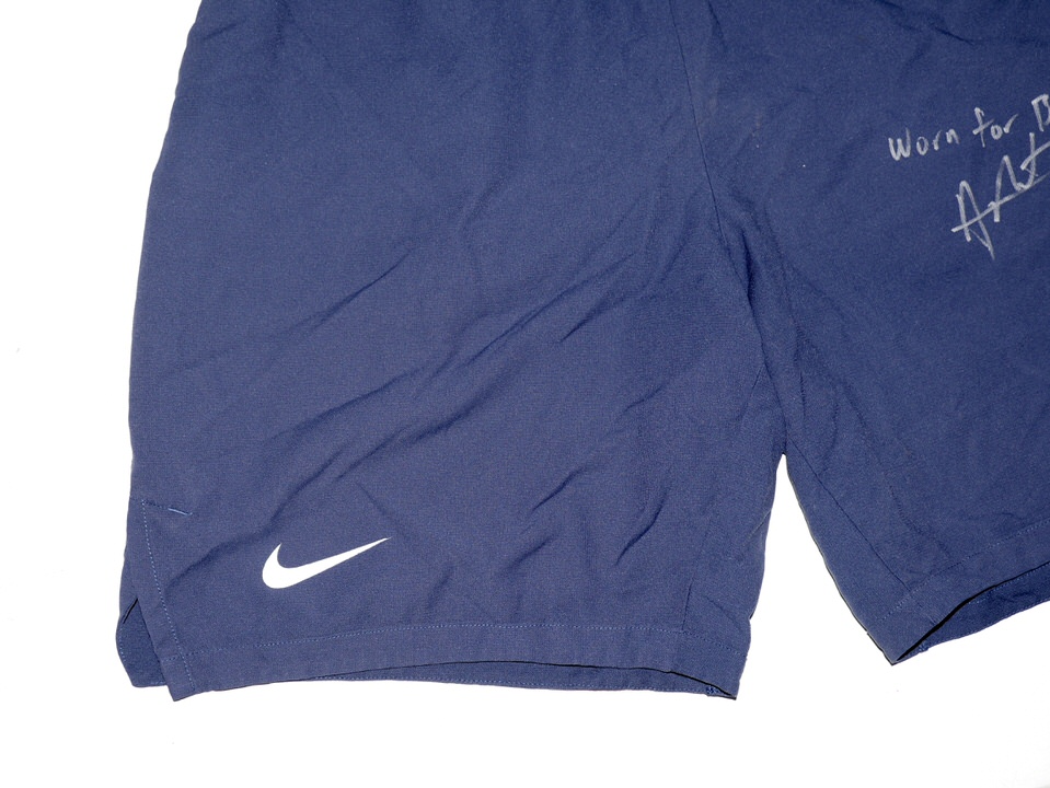 Arden Pabst Player Issued & Signed Official Atlanta Braves #7 Nike Dri-Fit Shorts - Worn for Batting Practice!