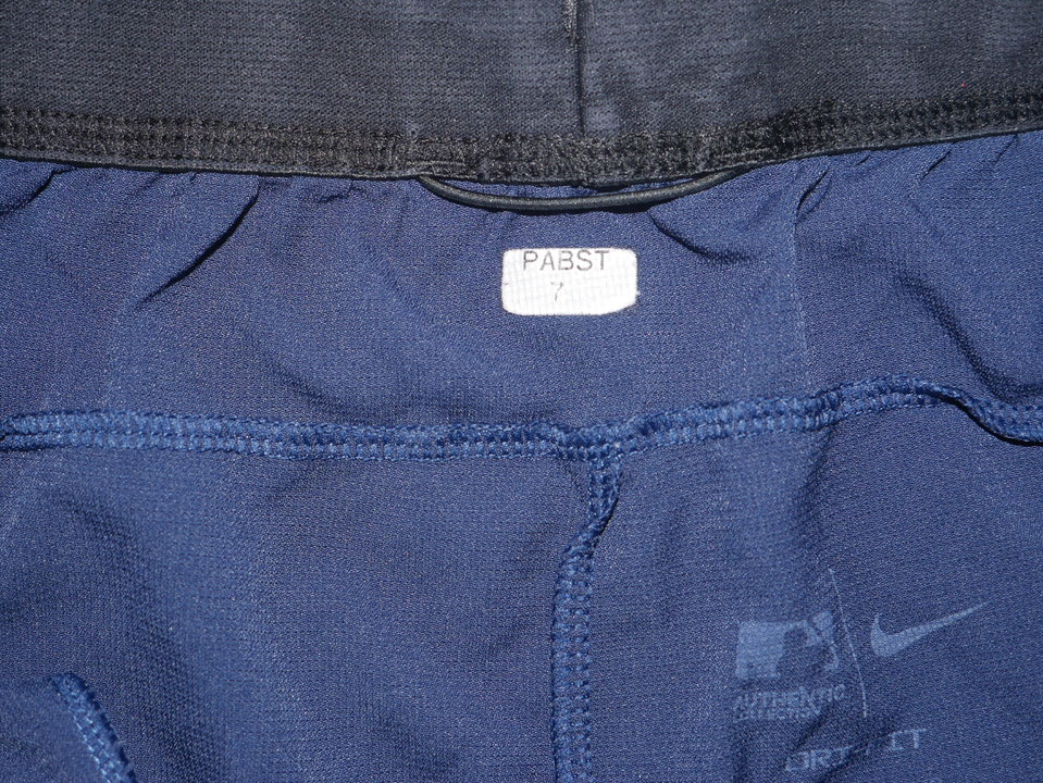 Arden Pabst Player Issued & Signed Official Atlanta Braves #7 Nike Dri-Fit Shorts - Worn for Batting Practice!