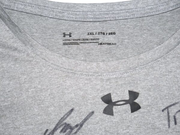 Indigo Diaz Player Issued & Signed Official Atlanta Braves #94 Under Armour 2XL Shirt2