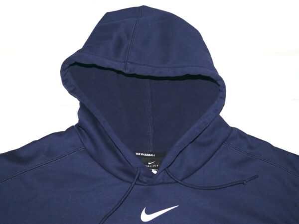 Indigo Diaz Team Issued Official Atlanta Braves Baseball Nike Dri-Fit XXL Pullover Sweatshirt