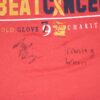 Indigo Diaz Training Worn & Signed Mississippi Braves One Mission Beat Cancer Champro 2XL Shirt