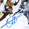 Usain Bolt Signed Men's 200 Metres Gold at World Athletics Championships 8 x 10 Photo