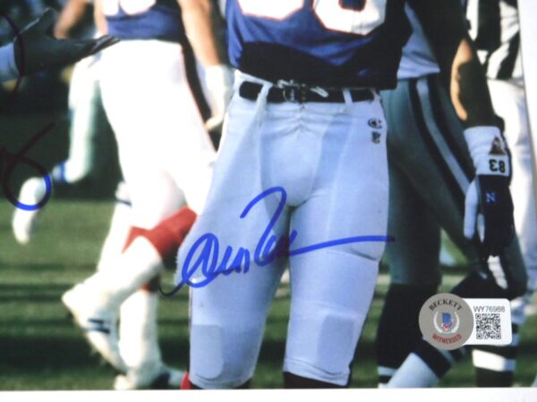 Andre Reed & Thurman Thomas Signed Buffalo Bills 8 x 10 Photo