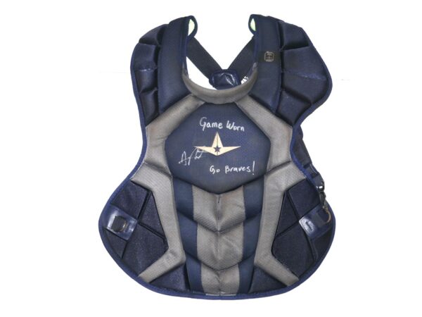 Arden Pabst 2022 Mississippi Braves Game Worn & Signed All-Star 7 AXIS CPCC40PRO Chest Protector