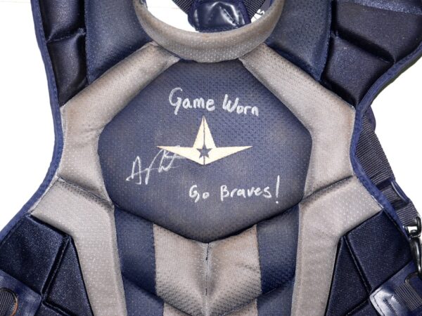 Arden Pabst 2022 Mississippi Braves Game Worn & Signed All-Star 7 AXIS CPCC40PRO Chest Protector