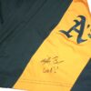 Billy Burns Practice Worn & Signed Official Oakland Athletics Nike Dri-Fit Shorts