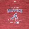 Indigo Diaz Player Issued & Signed Official Red Atlanta Braves Baseball 'DIAZ 83 Nike Dri-Fit XXL Shirt