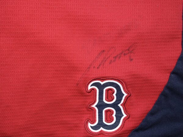 Josh Rutledge Player Issued & Signed Official Boston Red Sox 32 RUT Nike Dri-Fit XL Shorts