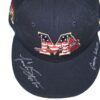 Landon Stephens 2023 Game Worn & Signed Official Mississippi Braves July 4th New Era 59FIFTY Fitted Hat