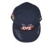 Landon Stephens 2023 Game Worn & Signed Official Mississippi Braves July 4th New Era 59FIFTY Fitted Hat