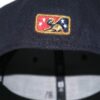 Landon Stephens 2023 Game Worn & Signed Official Mississippi Braves July 4th New Era 59FIFTY Fitted Hat