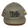 Luke Waddell 2023 Game Worn & Signed Official Mississippi Braves Armed Forces New Era 59FIFTY Fitted Hat