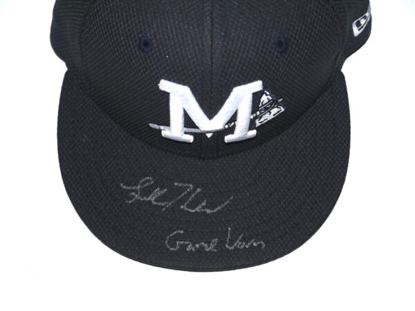 Luke Waddell 2023 Game Worn & Signed Official Mississippi Braves New Era 59FIFTY Hat