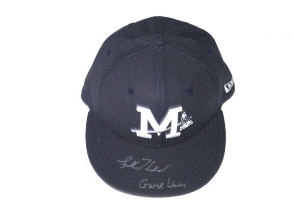 Luke Waddell 2023 Game Worn & Signed Official Mississippi Braves New Era 59FIFTY Hat