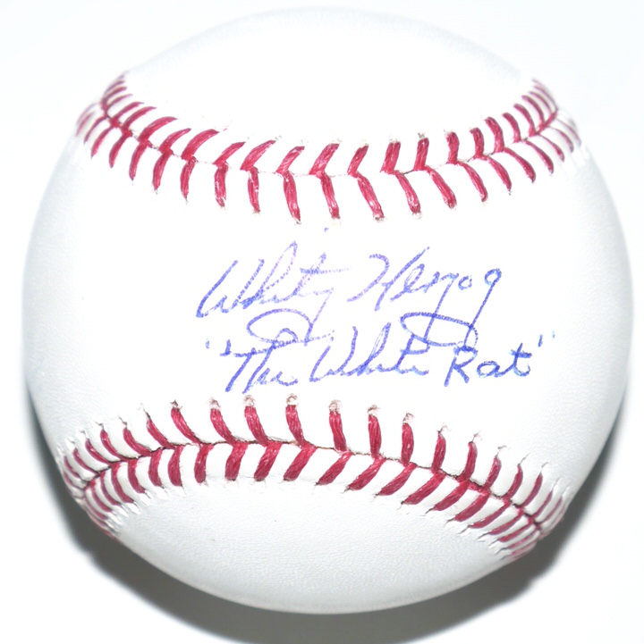 St Louis Cardinals Style Whitey Herzog Autographed Signed Custom