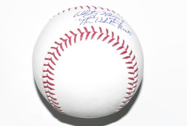 Whitey Herzog St Louis Cardinals Signed and Inscribed The White Rat OML Baseball