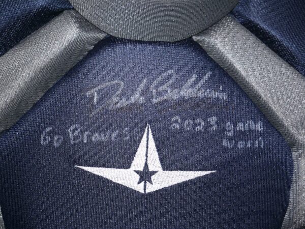 Drake Baldwin 2023 Rome Braves Game Worn & Signed All-Star 7 AXIS CPCC40PRO Chest Protector1