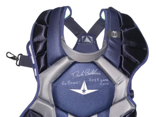 Drake Baldwin 2023 Rome Braves Game Worn & Signed All-Star 7 AXIS CPCC40PRO Chest Protector