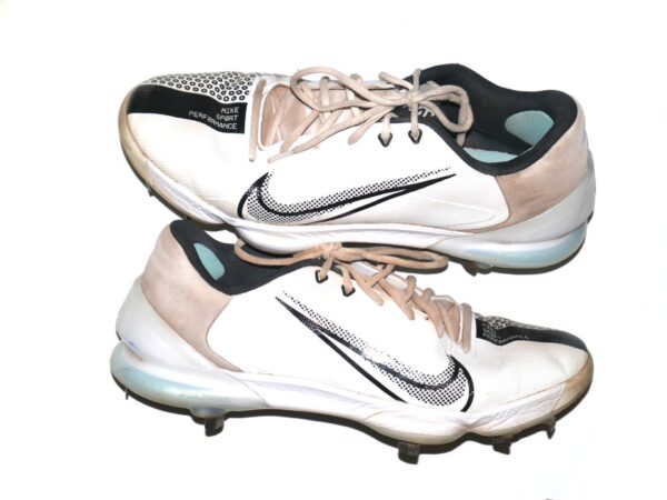 Herbert Iser 2023 Reading Fightin Phils Game Worn & Signed Go Phillies! Nike Force Zoom Trout Baseball Cleats