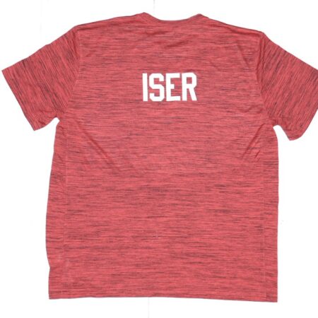 Herbert Iser 2023 Spring Training Worn Official Philadelphia Phillies Baseball "ISER" Nike XL Shirt