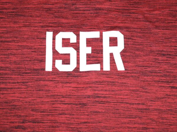 Herbert Iser 2023 Spring Training Worn Official Philadelphia Phillies Baseball "ISER" Nike XL Shirt