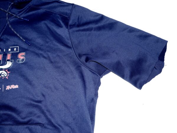 Herbert Iser Team Issued Official Reading Fightin Phils Baseball EvoShield XL Pullover Sweatshirt