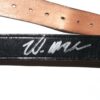 Kade McClure 2023 Sacramento River Cats Game Worn & Signed Black Leather Baseball Belt
