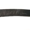 Kade McClure 2023 Sacramento River Cats Game Worn & Signed Black Leather Baseball Belt