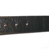 Kade McClure 2023 Sacramento River Cats Game Worn & Signed Black Leather Baseball Belt